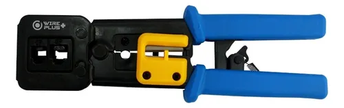 CRIMPEADORA RJ45 RJ11 WIREPLUS HEAVY DUTY EZ TOOLS MODULAR