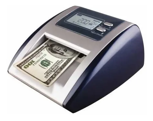 DETECTOR ACCUBANKER D450 PANTALLA LED UV TM ALARMA