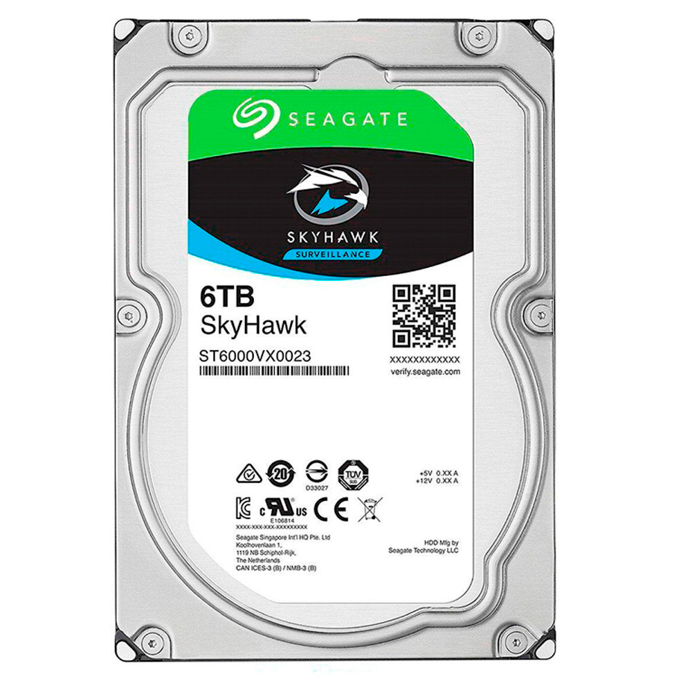 DISCO DURO | 6TB | ST6000VX0003 | SKYHAWK | SATA III | 3.5"