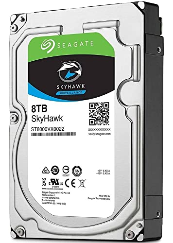 DISCO DURO 8 TB | SKYHAWK AI SURVEILLANCE HDD,ST8000VE001,8TB,3.5IN,SATA3.0 | 3.5" | SATA 6 GB|S