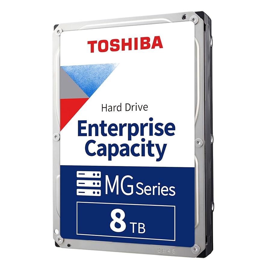 DISCO DURO | 8TB | TOSHIBA | SURVEILLANCE | HDD | MD06ACA800V | SATA | 3.5" | 7200RPM