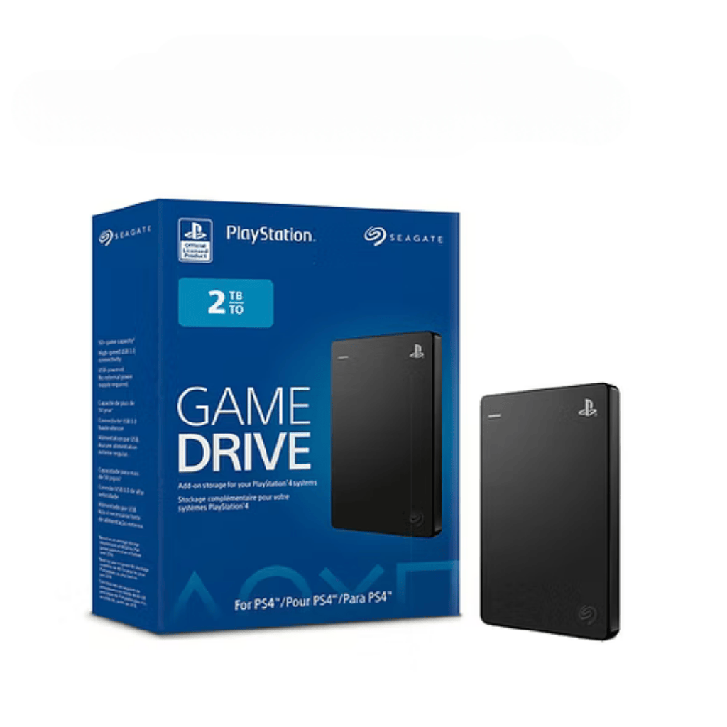 DISCO DURO | EXTERNO | GAME DRIVE | PS4 | 2TB | USB | 3.0 | NEGRO