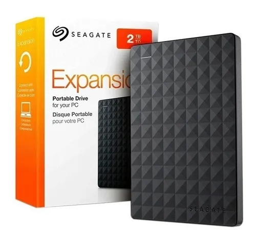 DISCO DURO EXTERNO SEAGATE EXPANSION 2TB 3.0 ORIGINAL