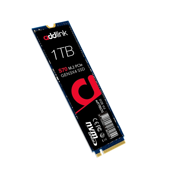 DISCO DURO SOLIDO ADDLINK 1TB SSD M.2 NVME PCIE GEN3 AD1TBS70LTM2P