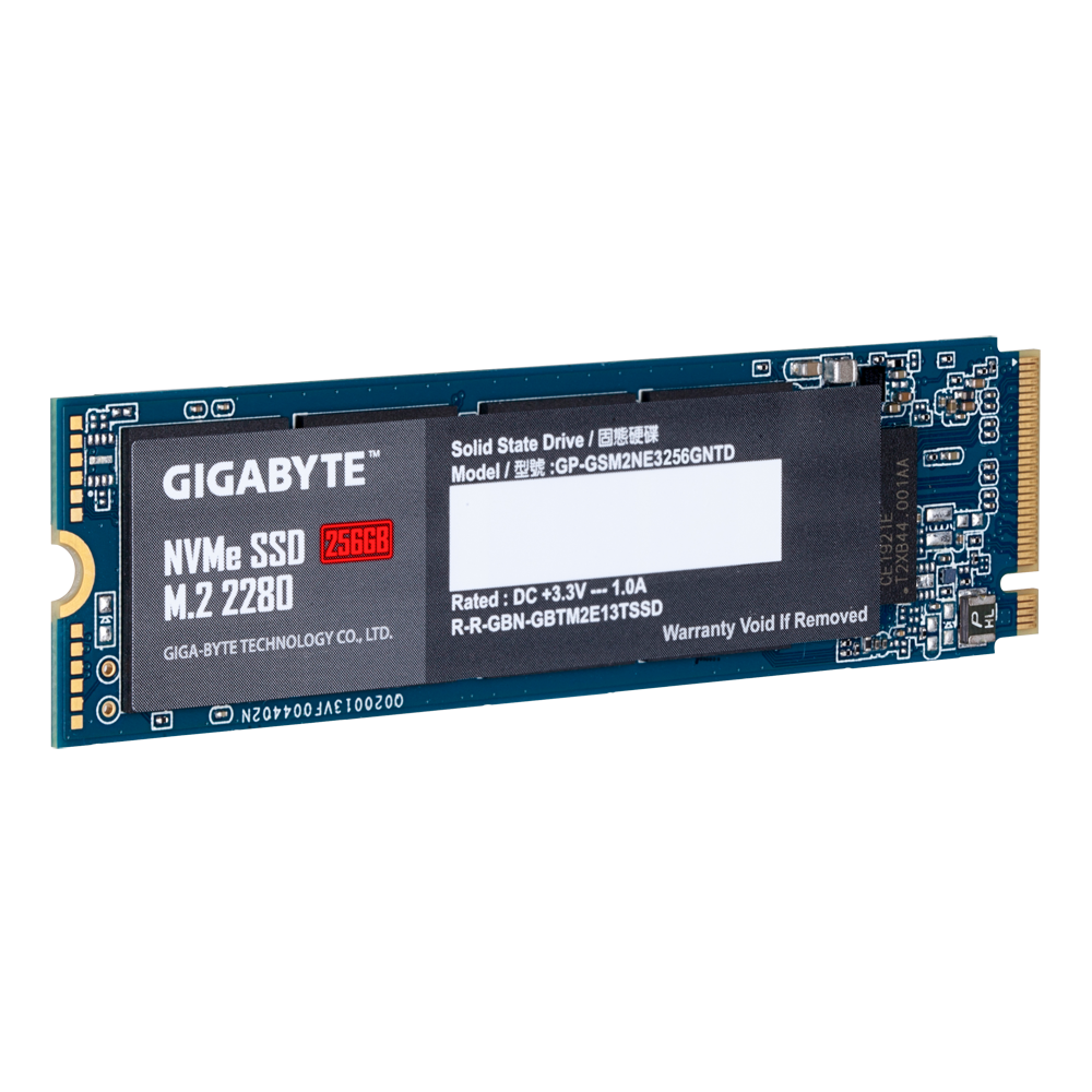 DISCO DURO SOLIDO | GIGABYTE | GEN3 | 256 GB | TECNOLOGIA M.2 PCIE3