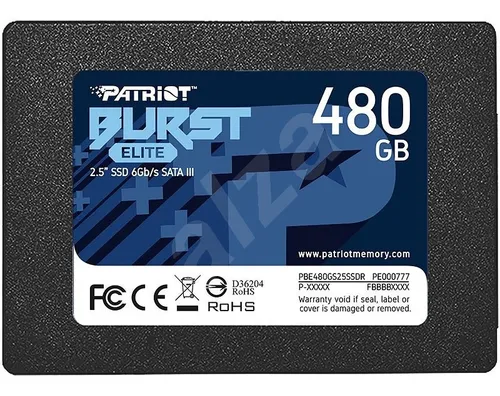 DISCO DURO SOLIDO PATRIOT 480GB SSD PBE480GS25SSDR