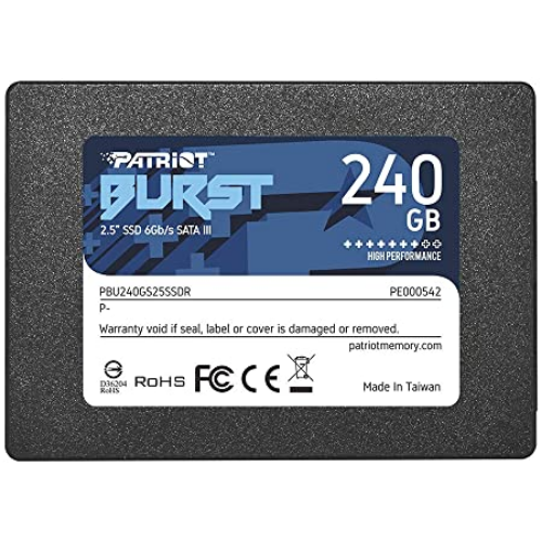 DISCO DURO SOLIDO PATRIOT OPEN BOX 240GB SSD 2.5" 3D NAND SATA 3