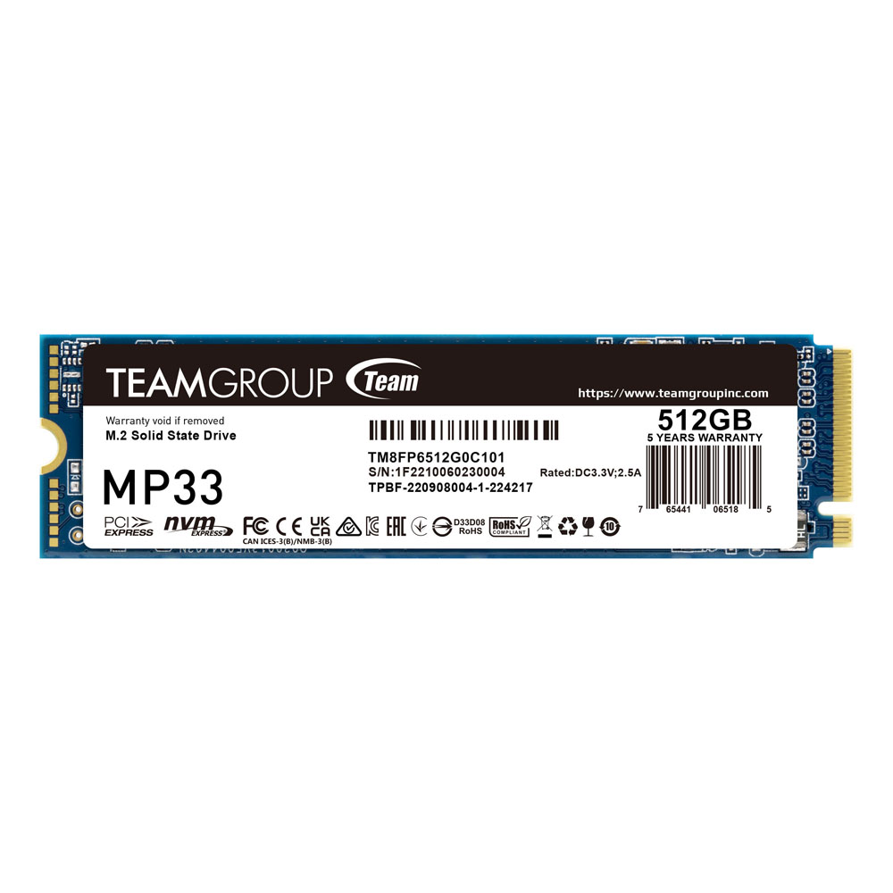 DISCO DURO SOLIDO | TEAM GROUP | 512GB | M.2 | SATA 3