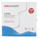 DS-1LN5E-E|E | CABLE UTP | HIKVISION | 305MTS | CAT 5E | 100% COBRE | 24AWG