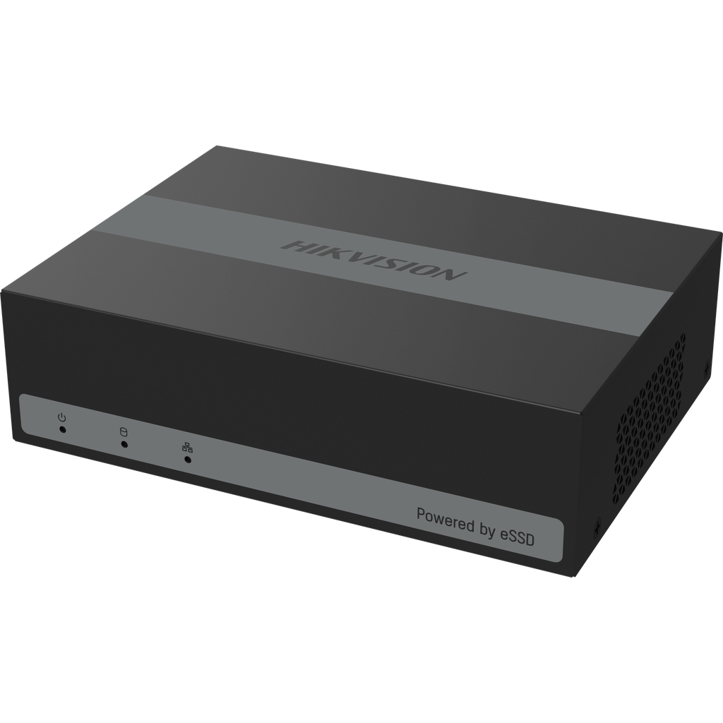 DVR MINI 4 CANALES TURBO HD DS-E04HGHI-B | 1080 | H.265 | 1 SATA | 1 AUDIO | ACUSENSE LITE | DISCO DURO 300GB