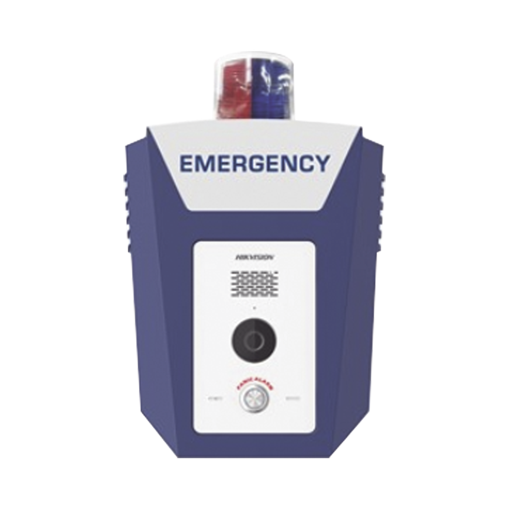 ESTACION DE ALARMA DE PANICO | DS-PEA2-21 CAMARA 2 MP | AUDIO BIDIRECCIONAL | IR 10M