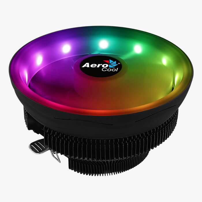 FANCOOLER AEROCOOL CORE PLUS ARGB 4 PINES INTEL|AMD