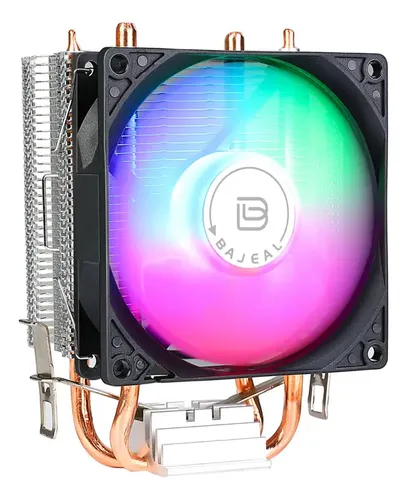 FANCOOLER PARA PROCESADOR INTEL|AMD LED COLORES VARIOS