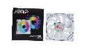 FANCOOLER VENTILADOR JEMIP EVERCOOL RGB BLANCO 12CM JP12-88ARGB-W