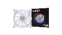 FANCOOLER VENTILADOR JEMIP GLINE RGB BLANCO 12CM JP12-99ARGB-W