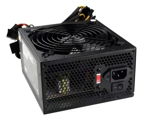 FUENTE DE PODER AROA 600W 24 PINES ATX NEGRO PX301RNF012C