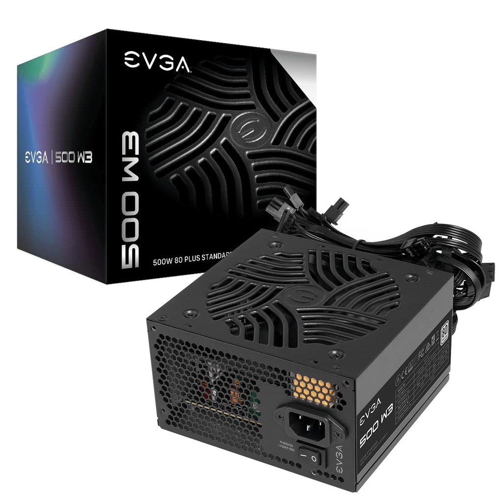 FUENTE DE PODER | EVGA | 500 W3 | 80+WHITE | 500W