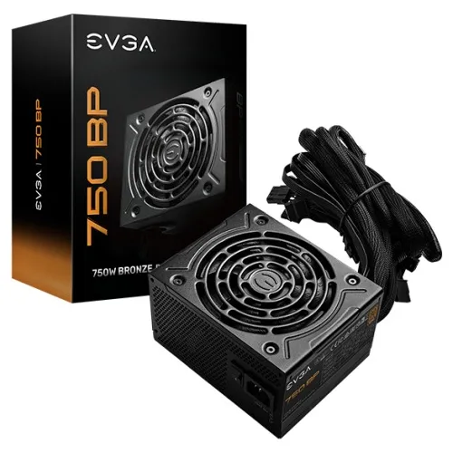 FUENTE DE PODER | EVGA | PSU | 750W | BRONZE | 80 PLUS