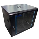 GABINETE | RACK | BEGPROD | RACK9U | 9RU | 600X500X450MM | PUERTA DE VIDRIO