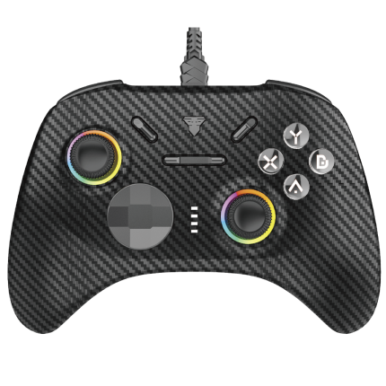 GAMEPAD FANTECH EOS VEGA GP15 CABLEADO NEGRO USB PC| STEAM| SWITCH| PS3 | ANDROID