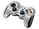 GAMEPAD LOGITECH F710 WIRELESS (PLATA)
