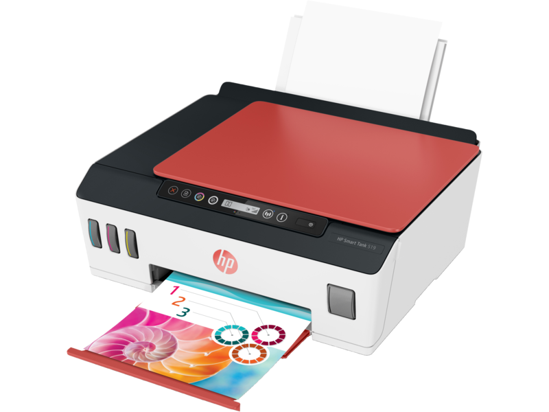 IMPRESORA HP SMART TANK 519 ALL IN ONE USB INALAMBRICA NEGRO