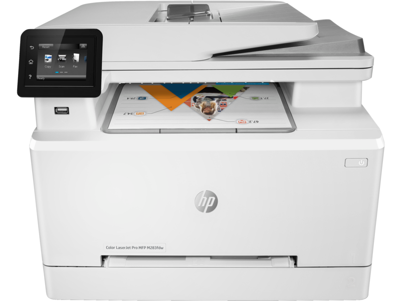 IMPRESORA MULTIFUNCIONAL HP LASERJET PRO M283FDW A COLOR | USB | ETHERNET | WIFI | USB | IMPRESION DUPLEX