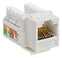 KEYSTONE | INSERTO | JACK | COUPLER | CAT6 | RJ45 | QNET | BLANCO | QNET6KJWH
