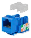 KEYSTONE | JACK | COUPLER | CABLIX | CAT6 | AZUL