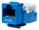 KEYSTONE | JACK | COUPLER | WIREPLUS | CAT 6 | AZUL | WP-KRJ-C6BLUE
