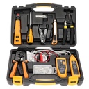 KIT MALETIN DE HERRAMIENTAS PARA INSTALACION DE REDES | 15 PIEZAS