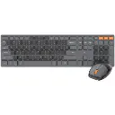 KIT TECLADO Y MOUSE | FANTECH | WK895 | INALAMBRICO | GRIS | INGLES