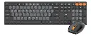 KIT TECLADO Y MOUSE | FANTECH | WK895 | INALAMBRICO | NEGRO | INGLES