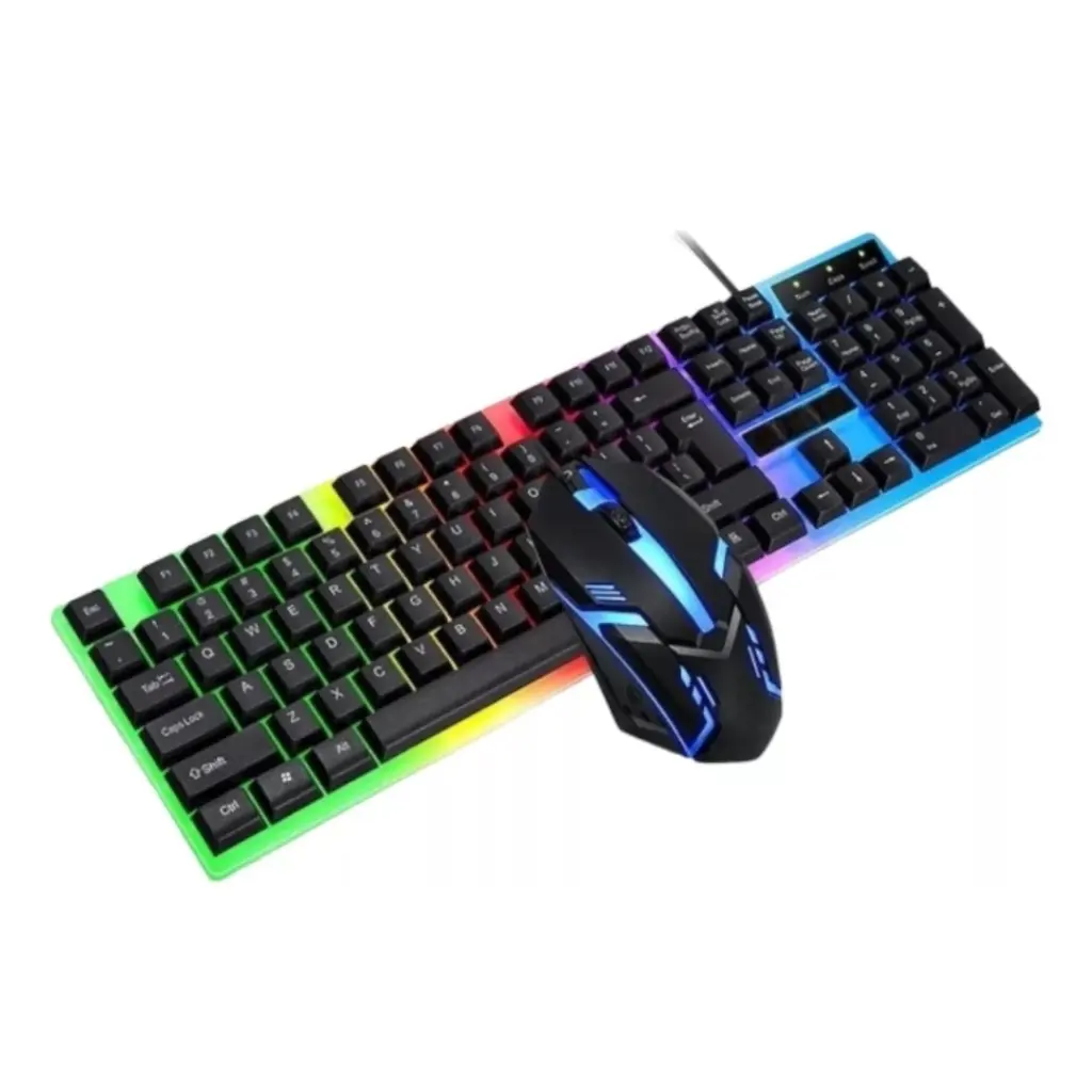 KIT TECLADO Y MOUSE GAMING RGB CALAX CA-305S ALAMBRICO USB