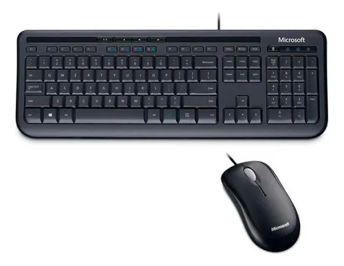 KIT TECLADO Y MOUSE | MICROSOFT | 600 | USB | (ESP)