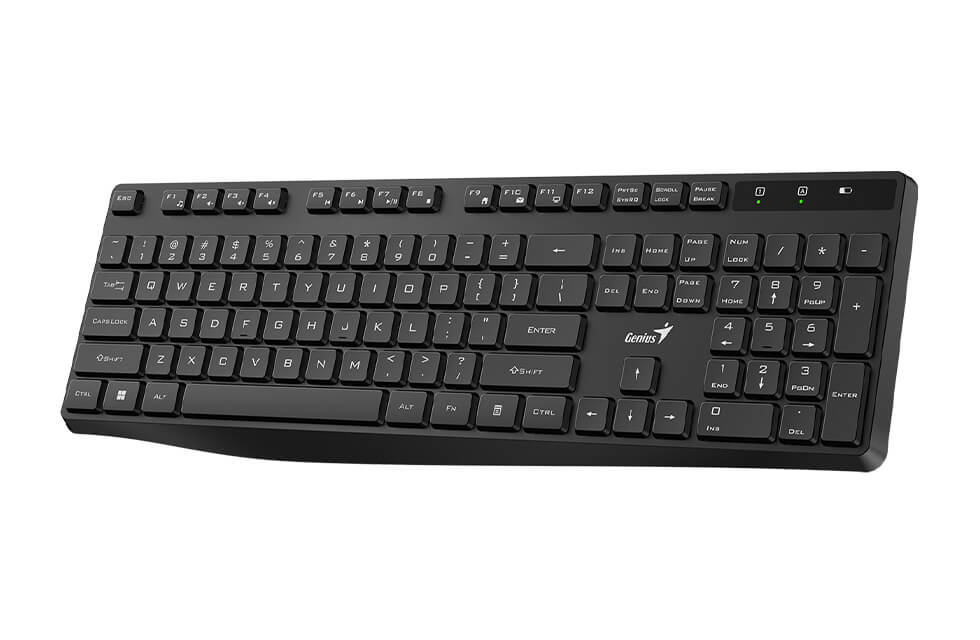 TECLADO GENIUS KB-7200 | ESPANISH | INALAMBRICO | NEGRO