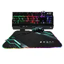 KIT TECLADO Y MOUSE | UNNO TEKNO | GAMING BRAVE | RGB | KB6784BK
