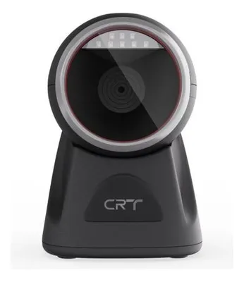 LECTOR CODIGO DE BARRAS CRT IMAGER OMNIDIRECCIONAL GT-8800E MANOS LIBRES COLOR NEGRO
