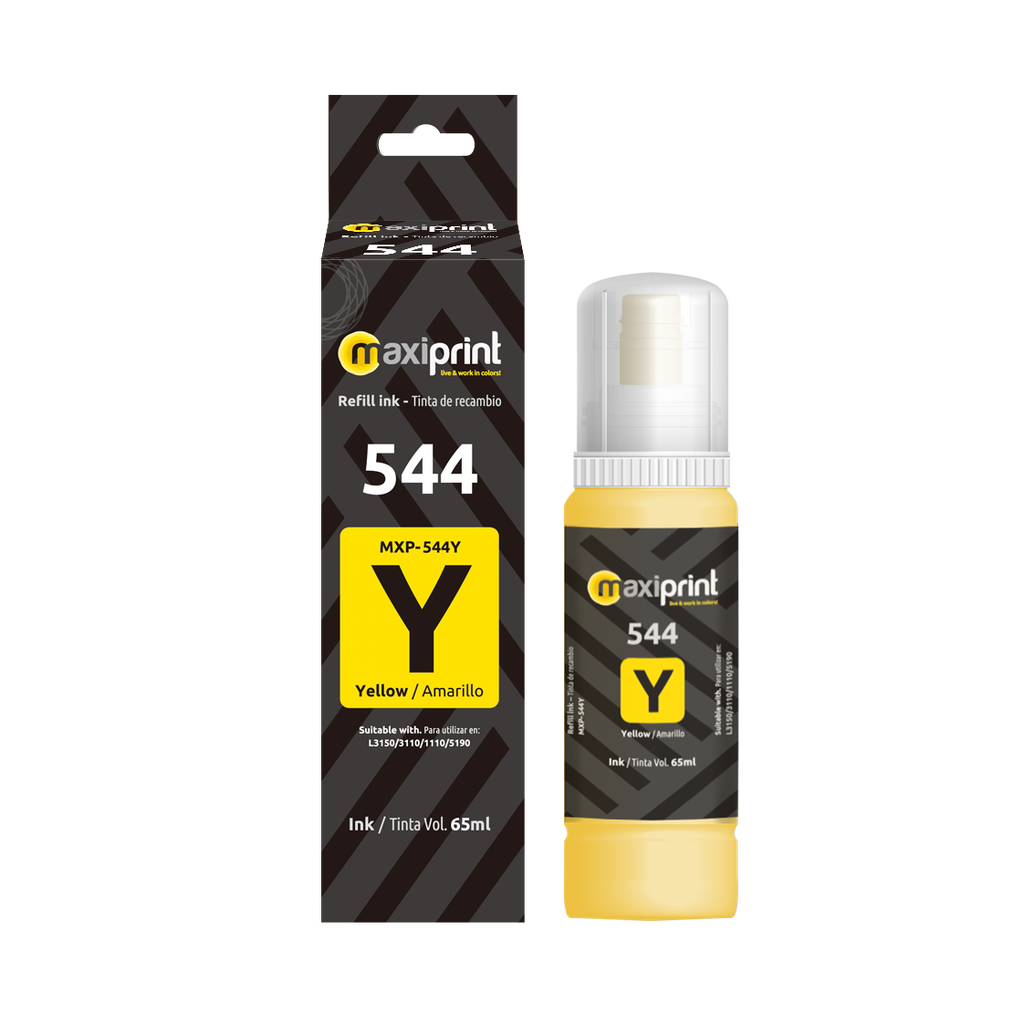 MAXIPRINT | 544Y | AMARILLO COMPLEMENTADO | EPSON