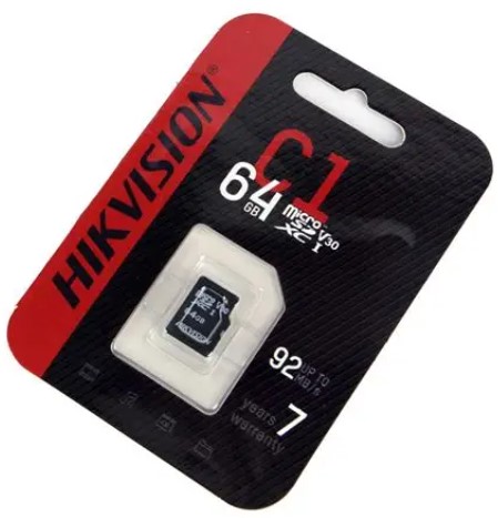 MEMORIA MICRO SD HIKVISION 64GB NEO HIKSEMI SDXC CLASE 10 HS-TF-C1-64GB