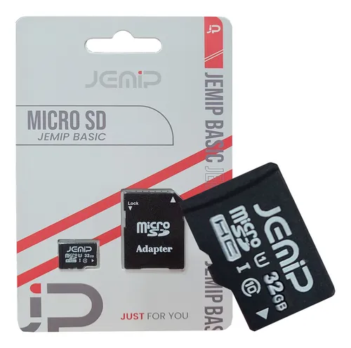 MEMORIA MICRO SD JEMIP 32GB CLASE 10 MICROSD 2.0|3.0