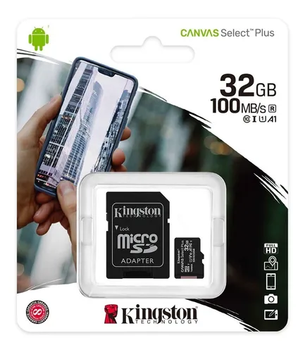 MEMORIA MICRO SD KINGSTON 32GB CS PLUS 100MB|S
