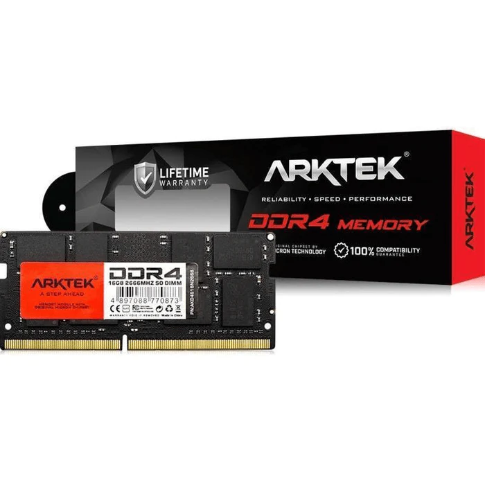 MEMORIA RAM ARKTEK DDR3 8GB 1600MHZ