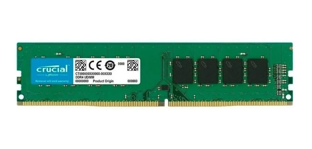 MEMORIA RAM CRUCIAL 16GB DDR4 3200MHZ UDIMM