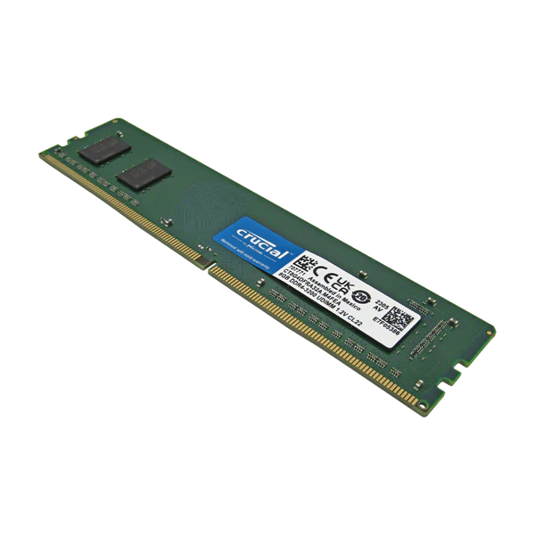 MEMORIA RAM | CRUCIAL | 8GB | DDR4 | 3200MHZ | PC4-25600 | UDIMM | DESKTOP