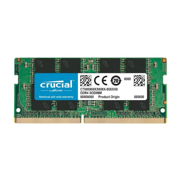 MEMORIA RAM | CRUCIAL | 8GB | DDR4 | 3200MHZ | SODIMM CL22 | 1.2V | E7378EA7