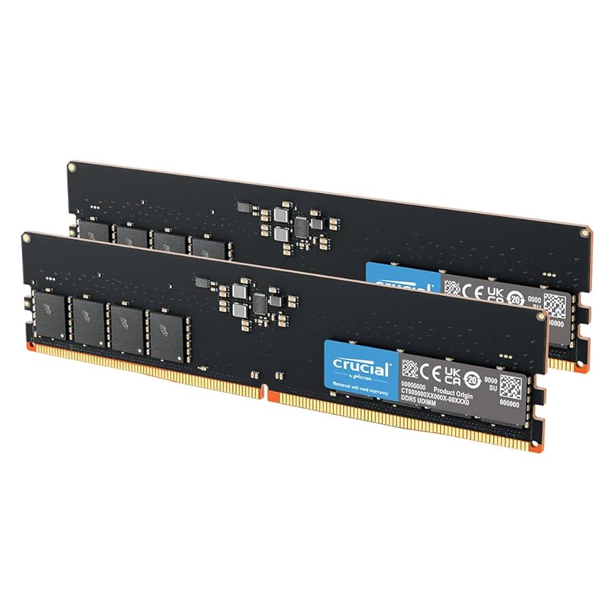 MEMORIA RAM CRUCIAL CT2K16G48C40U5 16GB DDR5 4800MHZ CL40