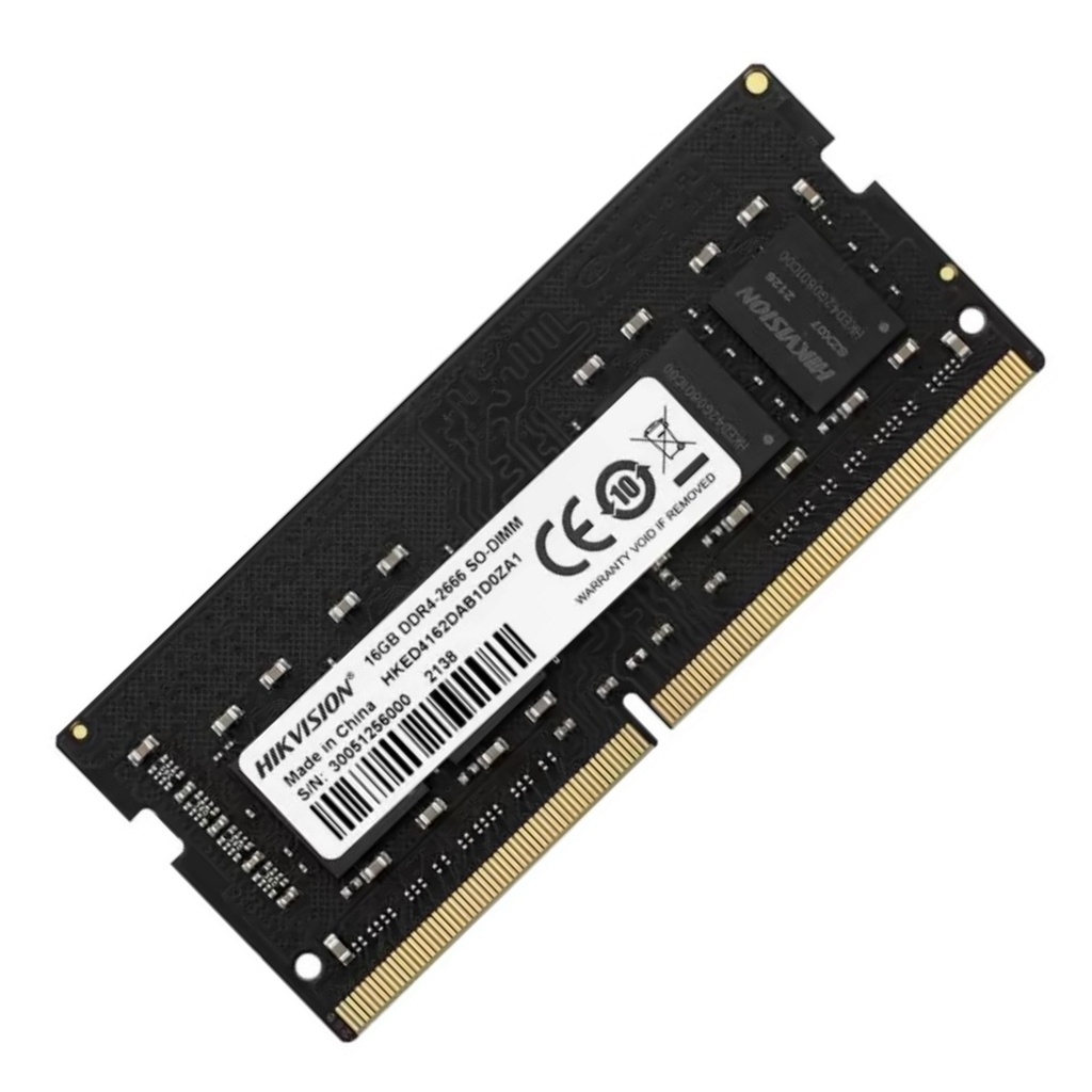 MEMORIA RAM DDR4 HKED4162DAB1D0ZA1 | CAPACIDAD 16 GB | VELOCIDAD 2666 MHZ | FORMATO: SODIMM | VOLTAJE 1.20V | CL19 Y 260