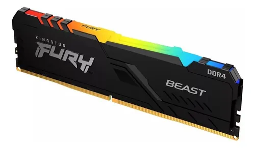 MEMORIA RAM KINGSTON 8GB FURY BEAST 2666MHZ PC4-21300 CL16 DDR4|DESKTOP