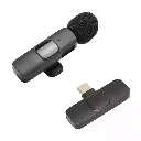MICROFONO | LAVALIER K9 | INALAMBRICO | PORTATIL | IPHONE | ANDROID | 2 EN UNO